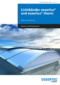 Alles, was Sie zu Lichtbändern von ESSERTEC wissen müssen: Neubau, Sanierung, Zubehör